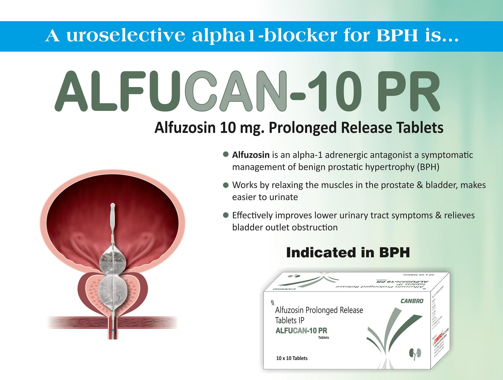 Alfuzosin Prolonged Release Tablets