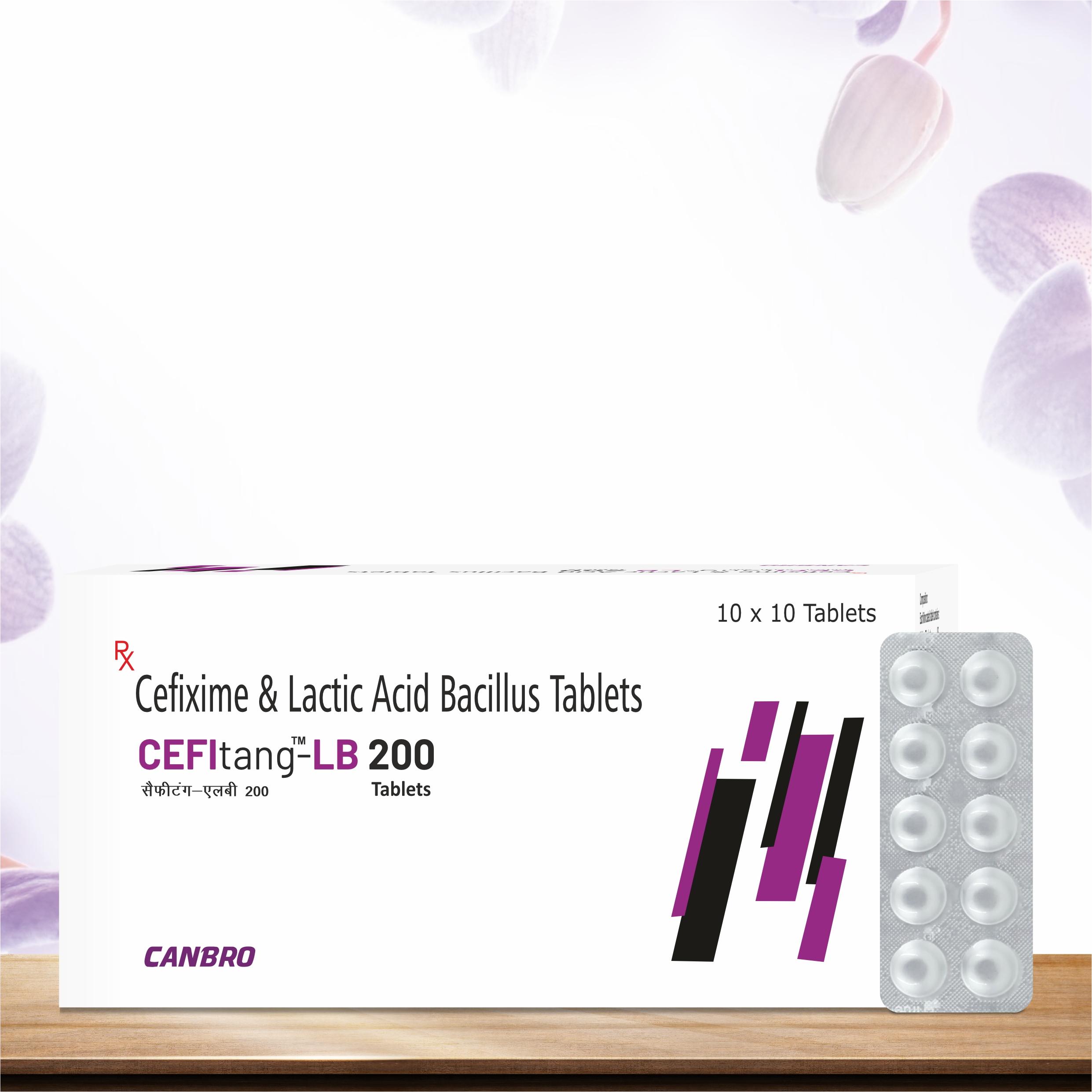 Cefixime & Lactic Acid Bacillus Tablets