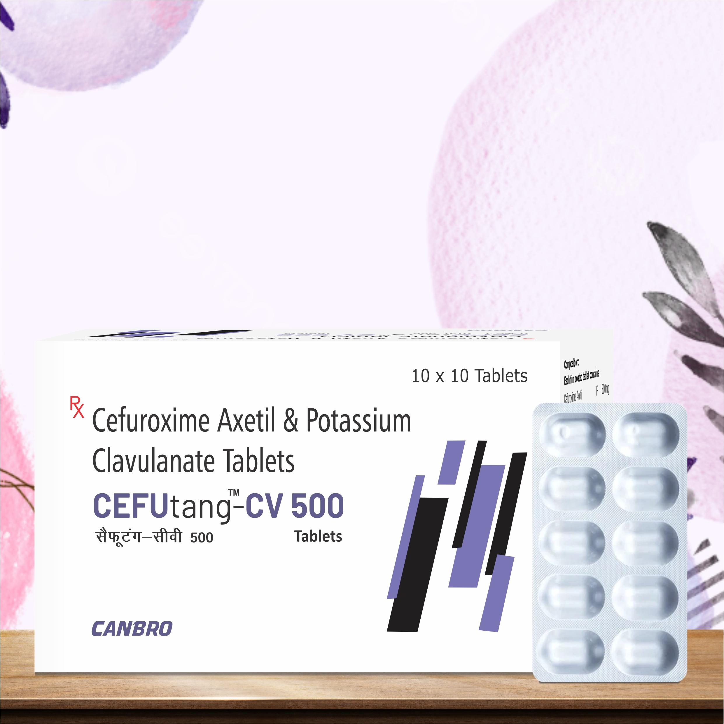 Cefuroxime Axetil & Clavulanic Acid Tablet
