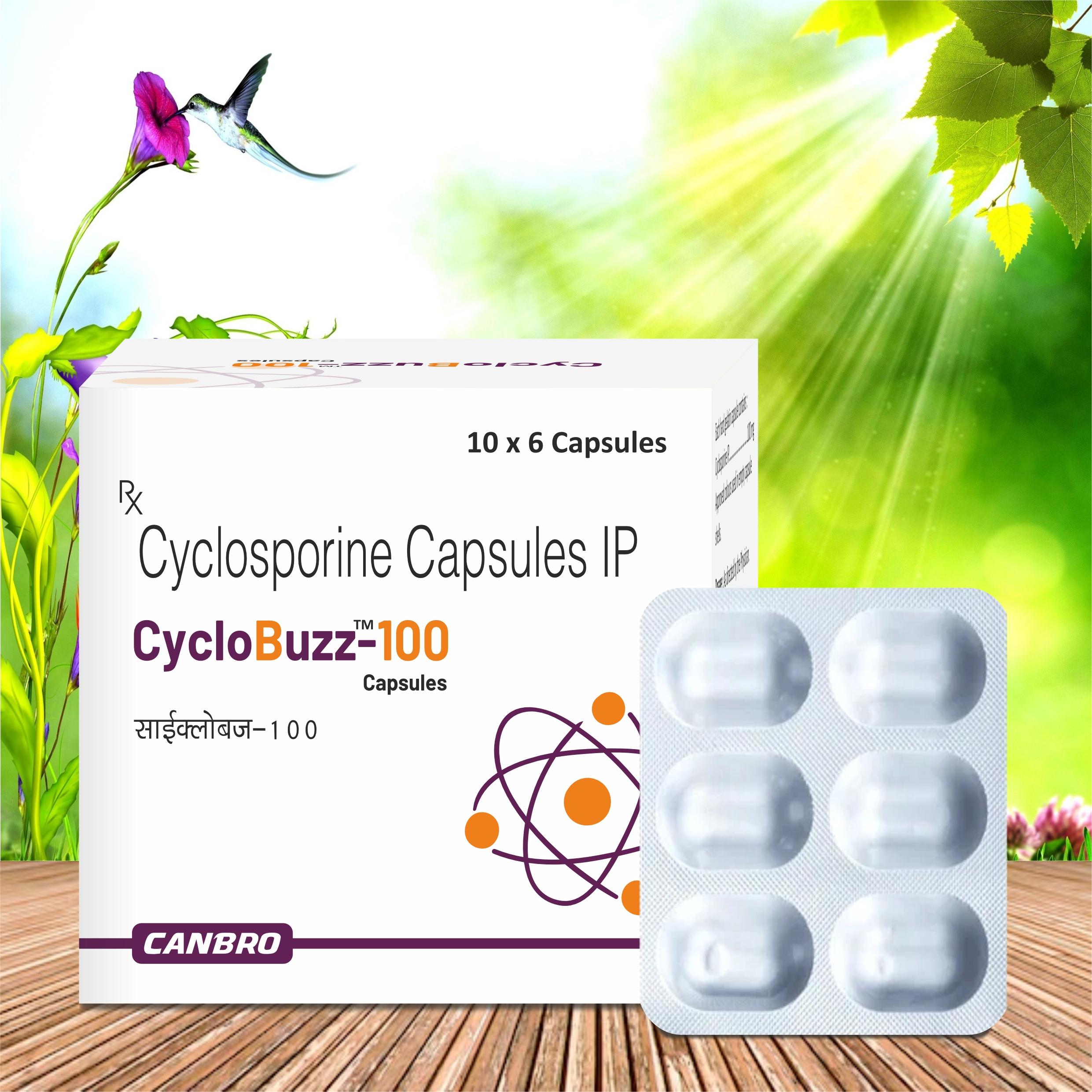 Cyclosporine Capsules 100mg
