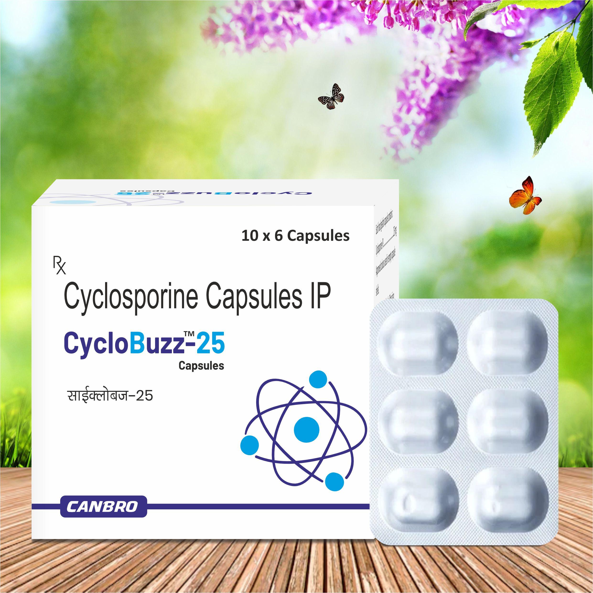 Cyclosporine Capsules 25mg