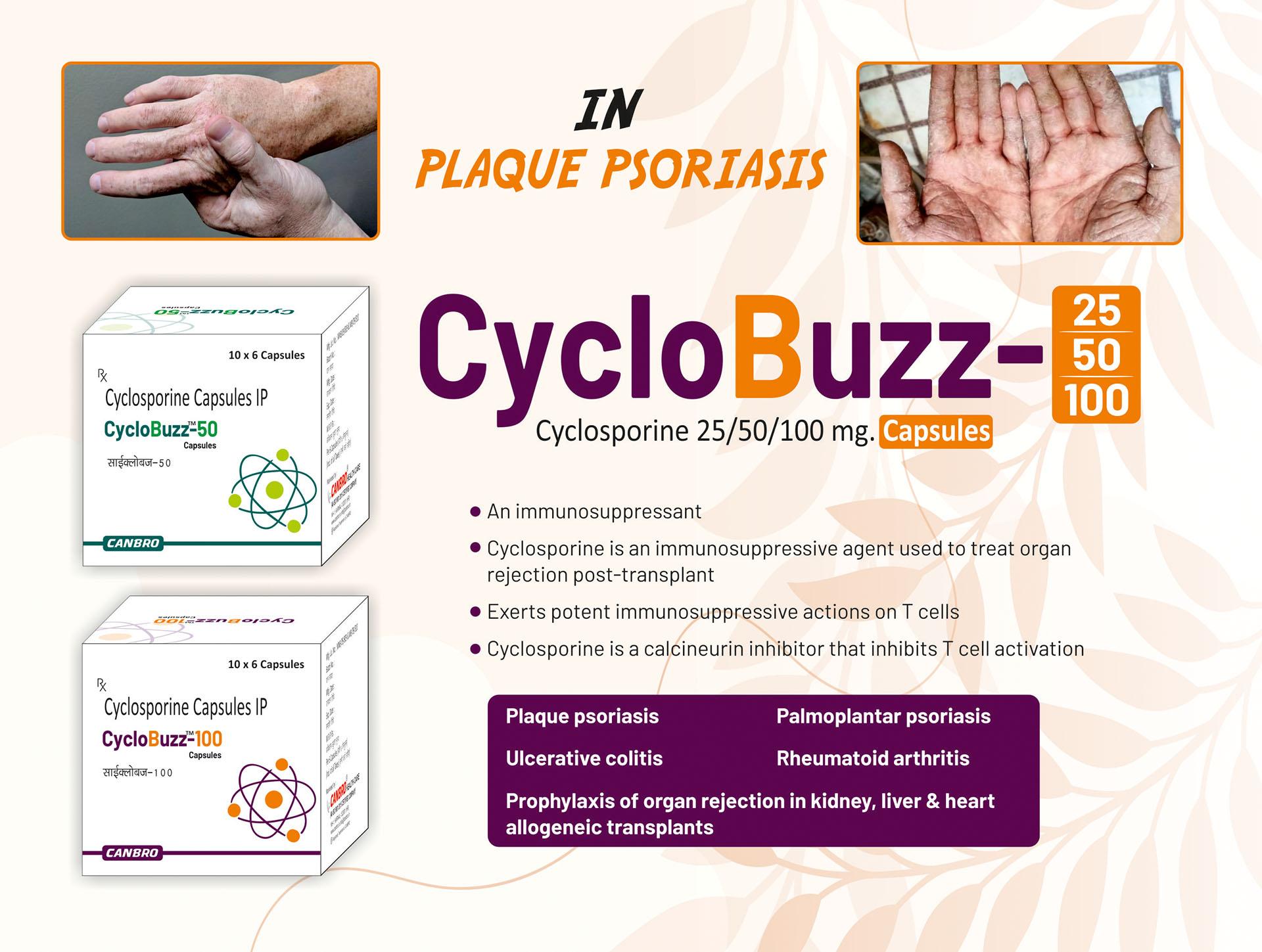 Cyclosporine Capsules 25mg
