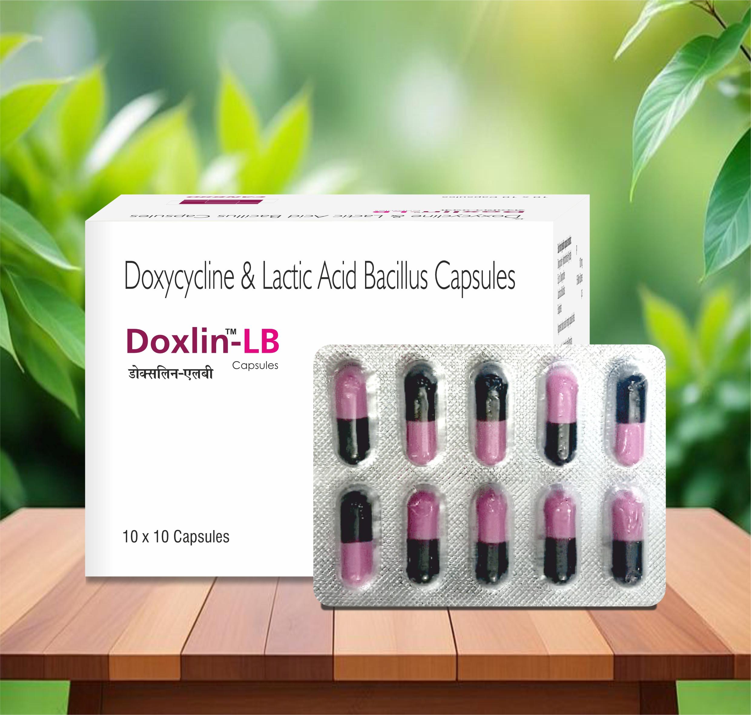 Doxycycline HCL & Lactic Acid Bacillus Capsules