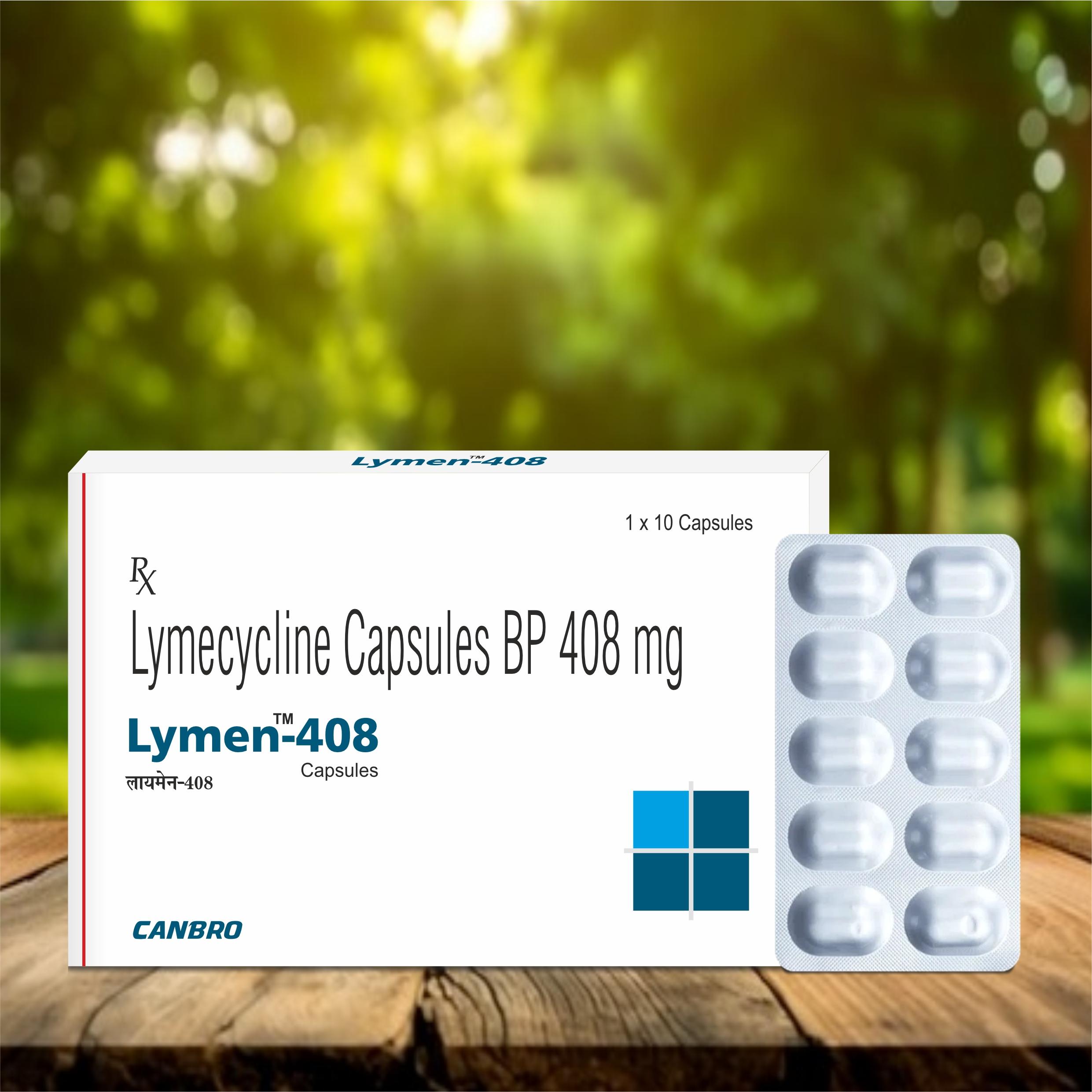 Lymecycline Capsules 408 mg