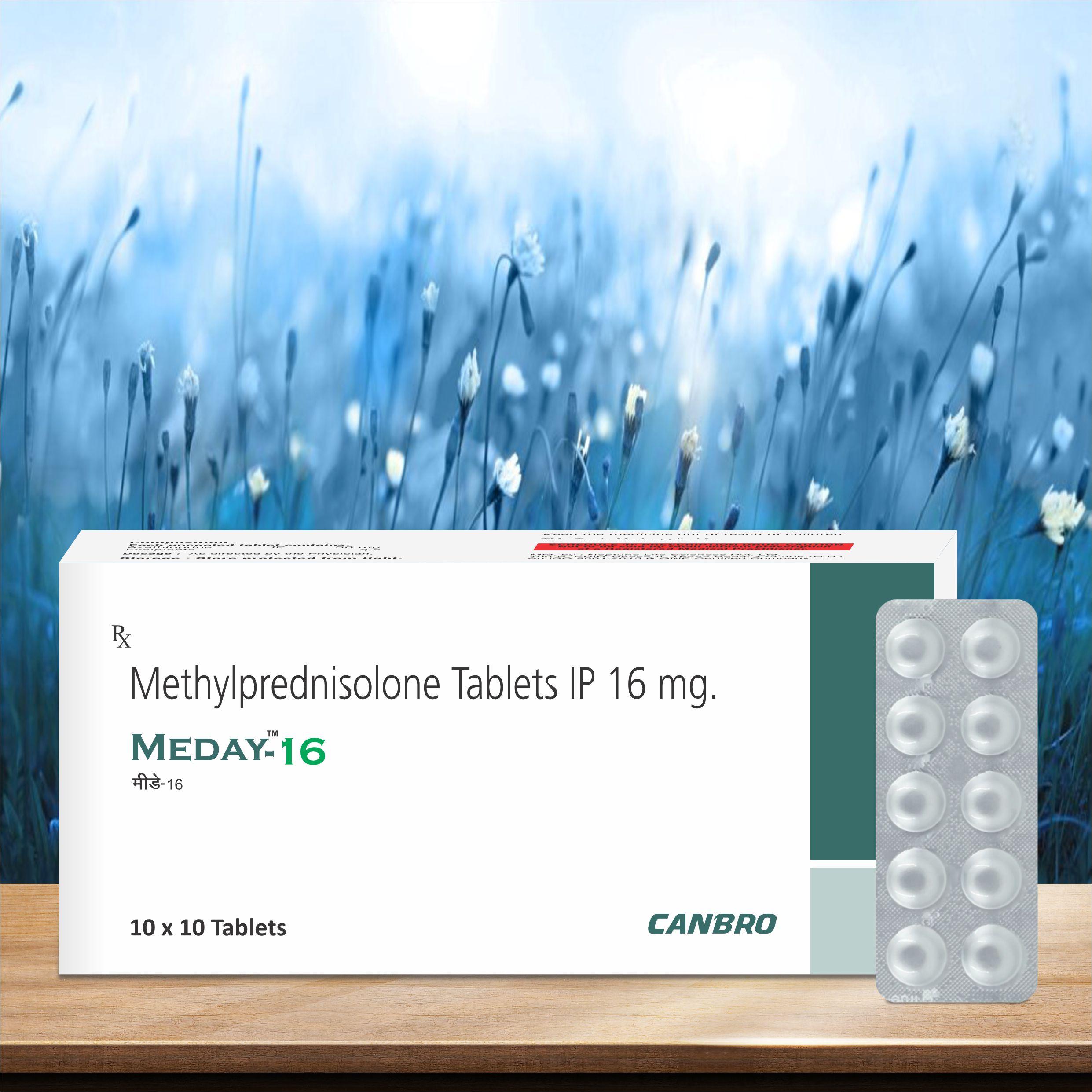 Methylprednisolone Tablets 16mg