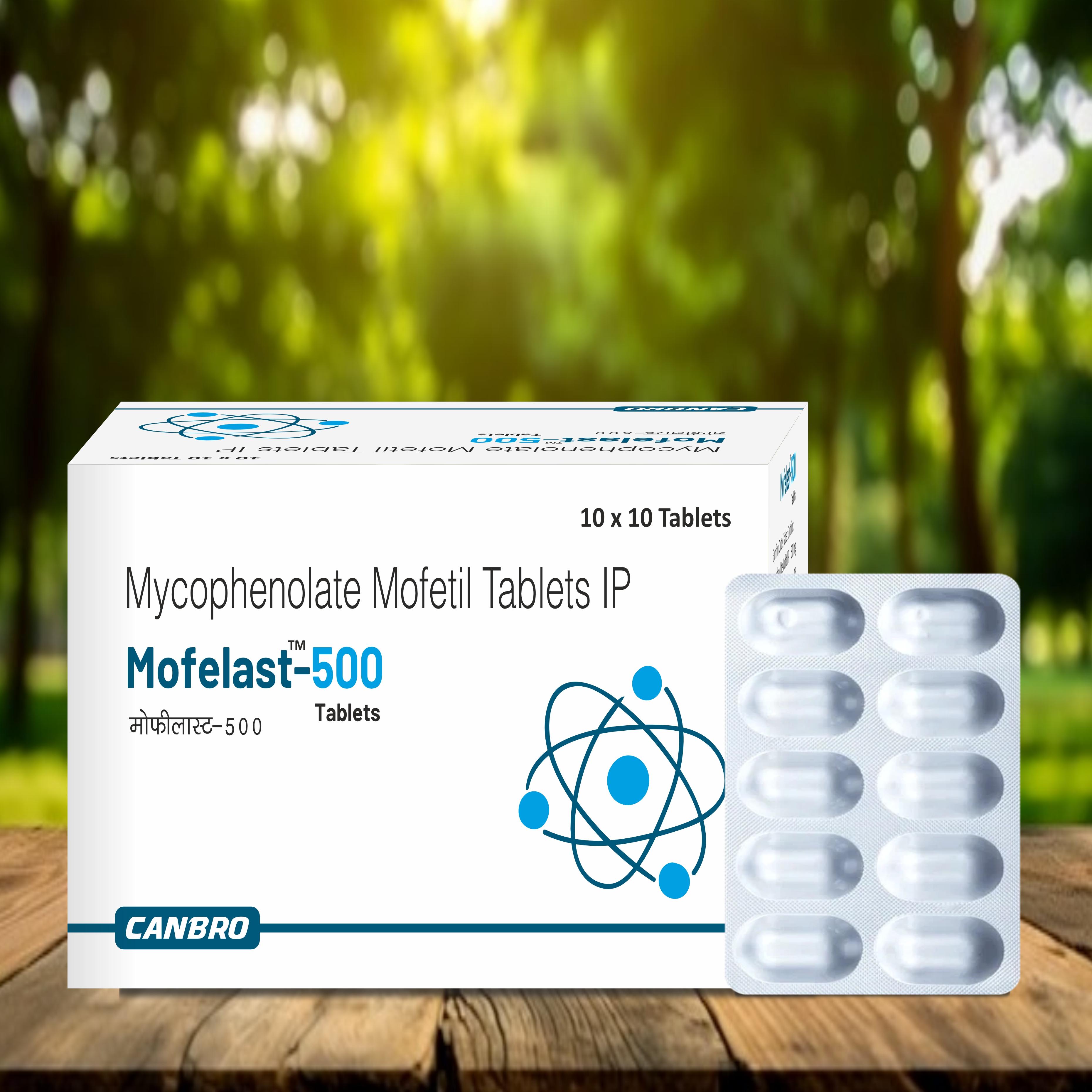 Mycophenolate Mofetil Tablets 500 mg