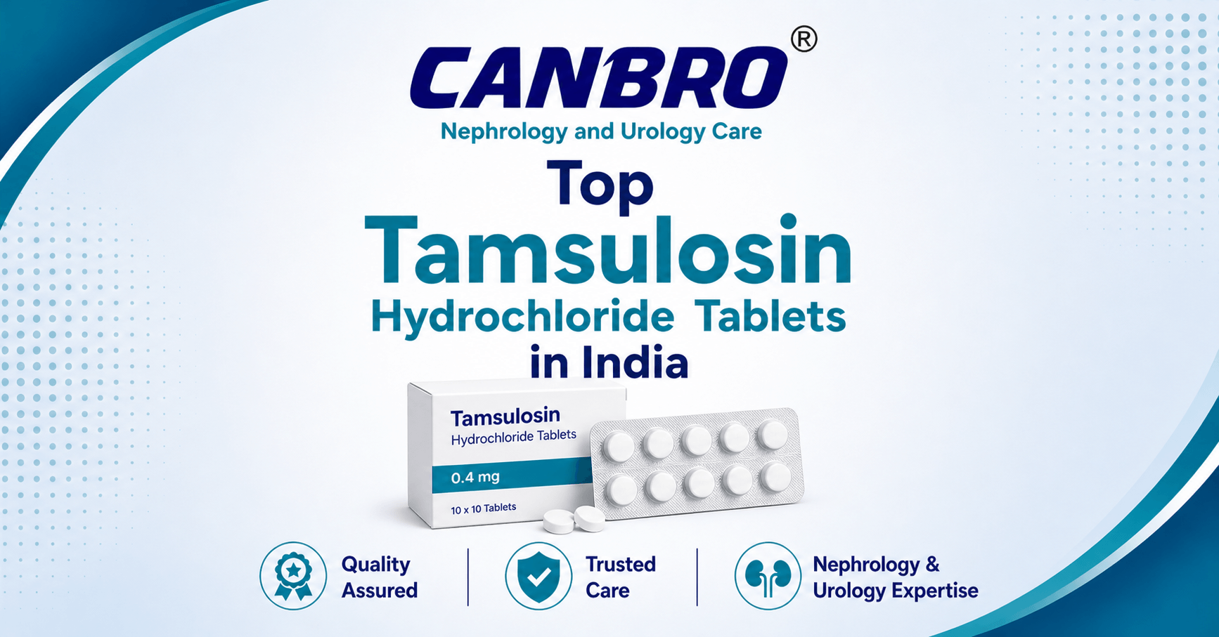 Top Tamsulosin Hydrochloride  Tablets in India