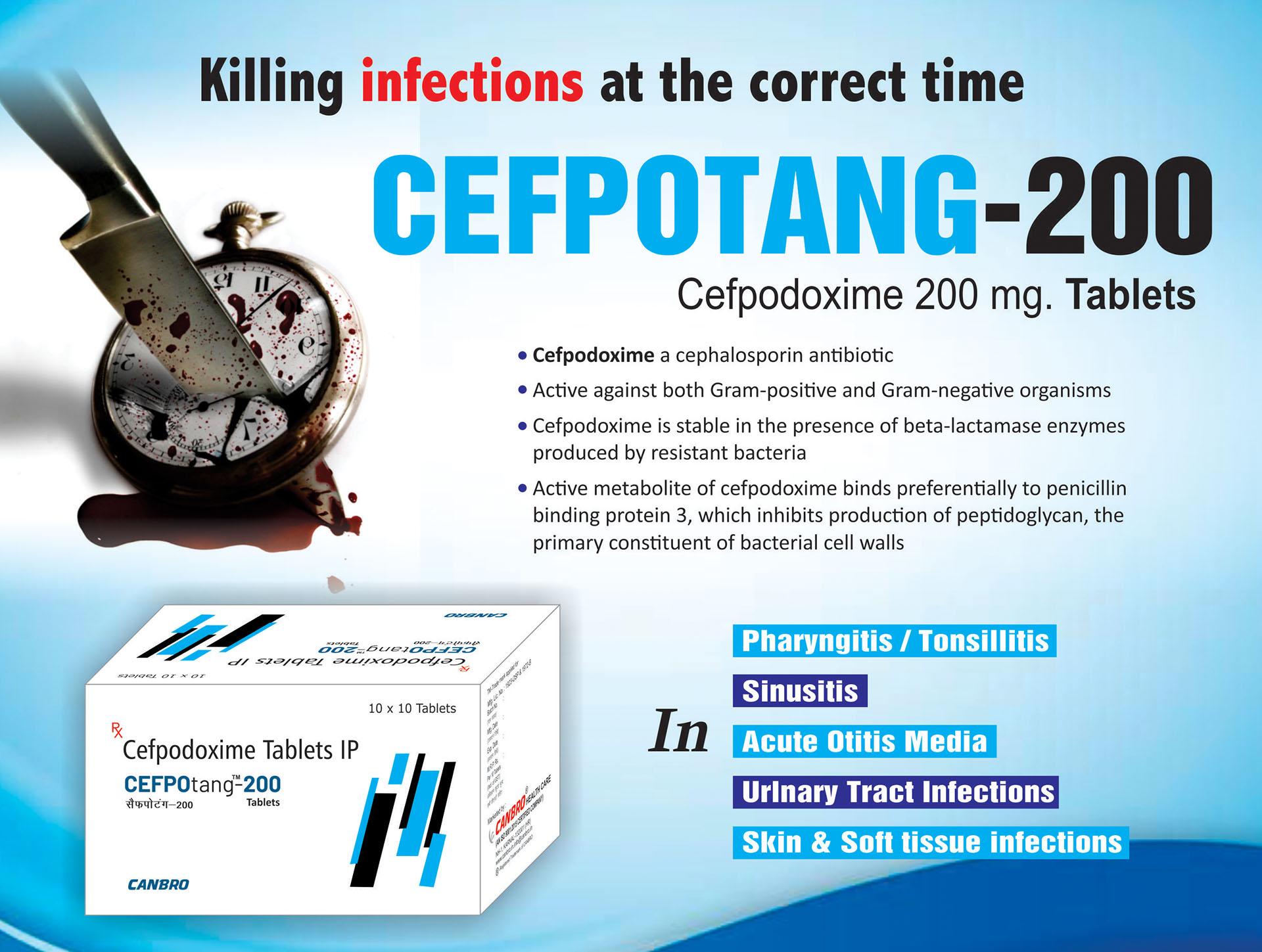 Cefpodoxime Tablets