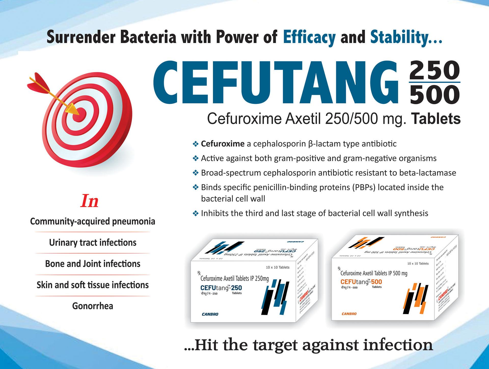 Cefuroxime Axetil 500 mg Tablets