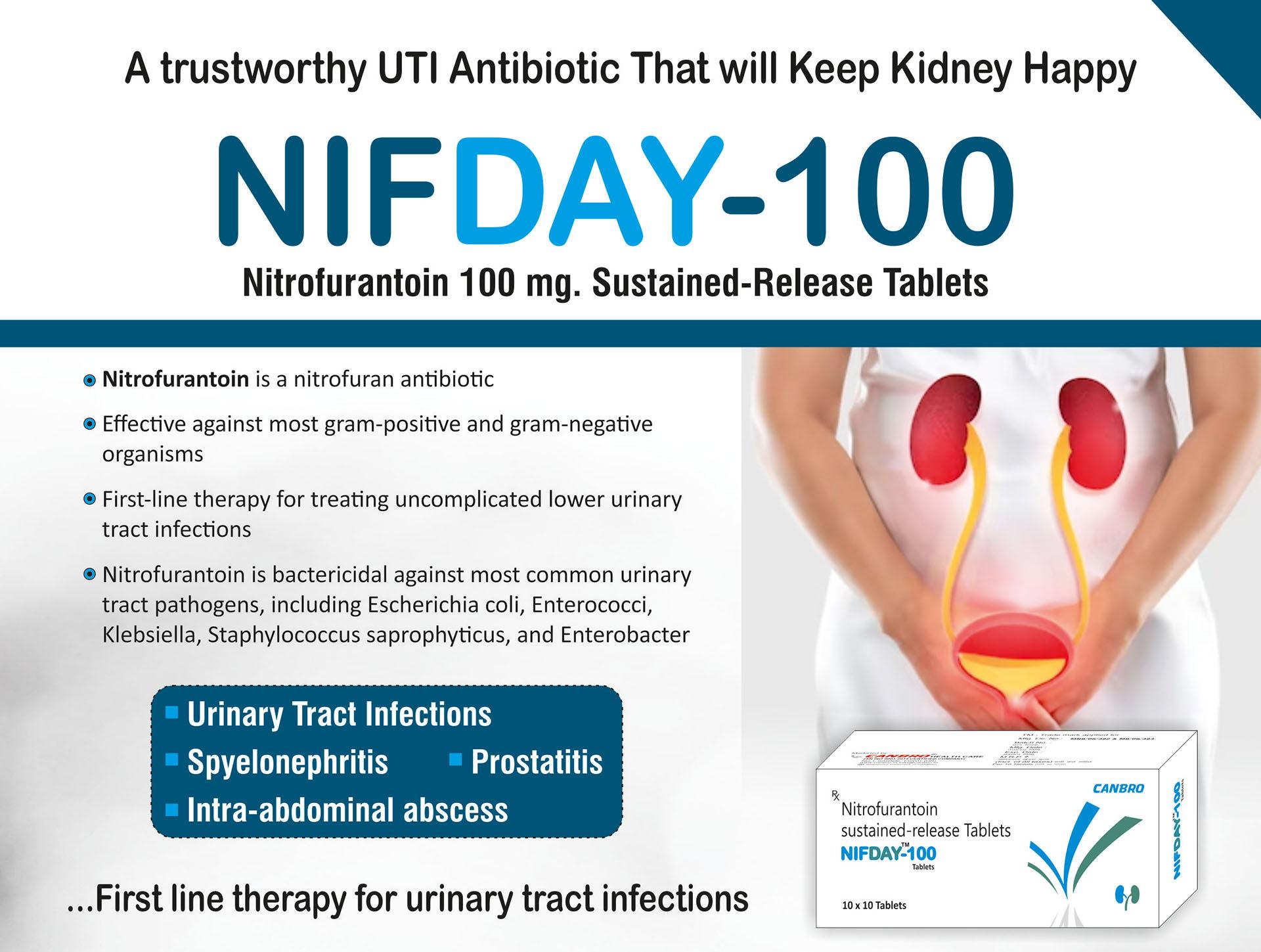 Nitrofurantoin Sustained Release Tablets